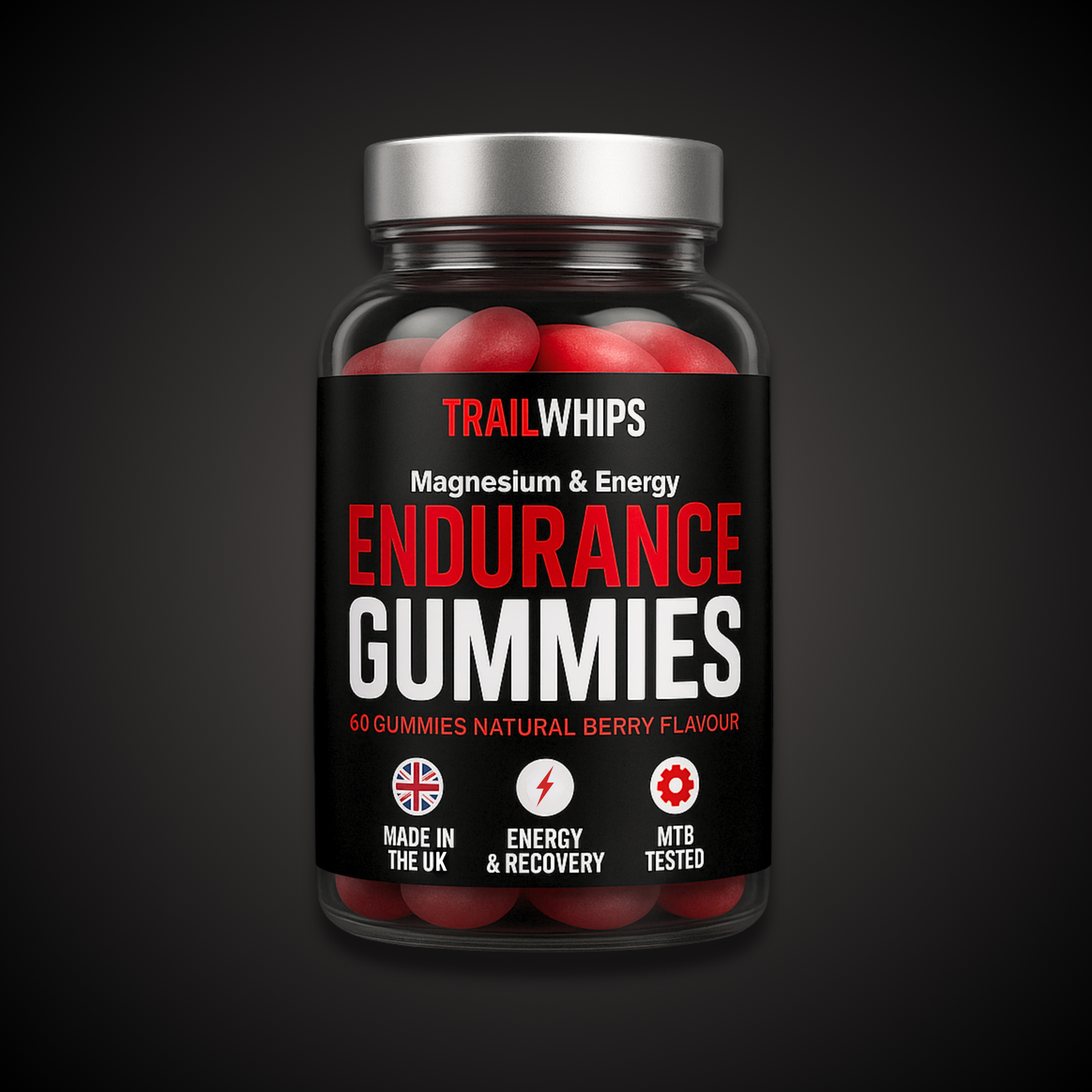 MTB Energy & Recovery Gummies - TrailWhips