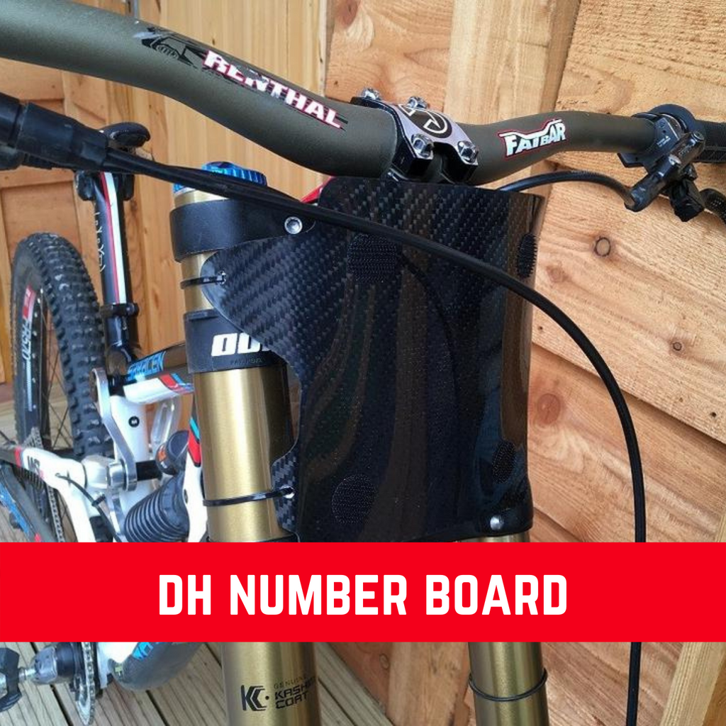 DH Bike Number Board - RockGuardz - TrailWhips