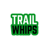 TrailWhips Bubble Square Sticker  - Coloured Background - TrailWhips