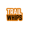 TrailWhips Bubble Square Sticker  - Coloured Background - TrailWhips